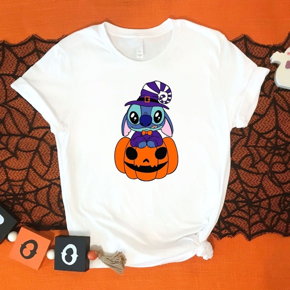 Stitch Halloween Disney Shirt, Disney Halloween Shirt, Halloween Matching Shirts - Picture 1 of 2